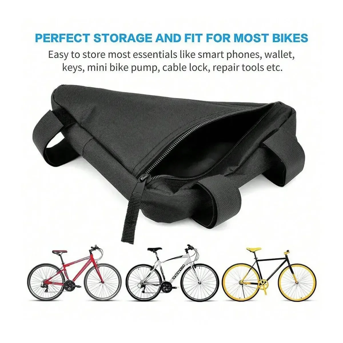 Bolsa de bicicleta com tubo fr - Mountain Biking Oxford avaliação e preço