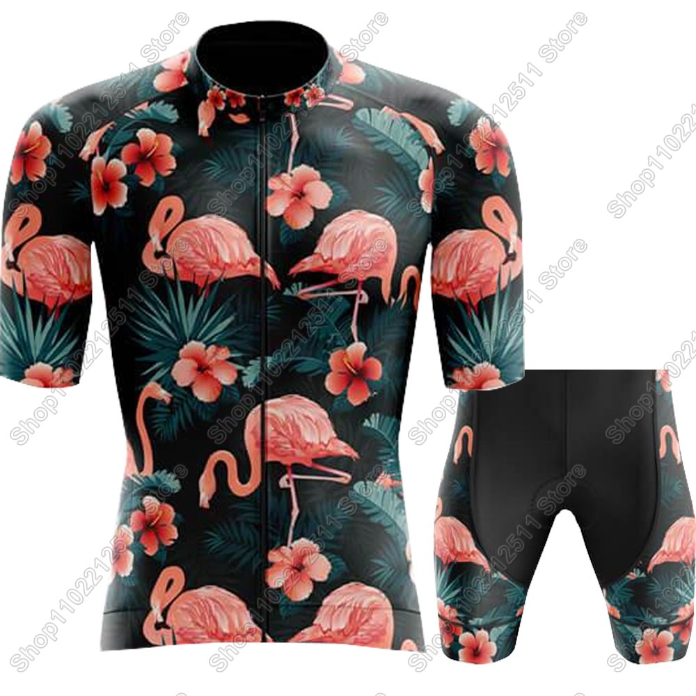 2025 flamingo conjunto camisa  - Mountain Biking Clothes avaliação e preço