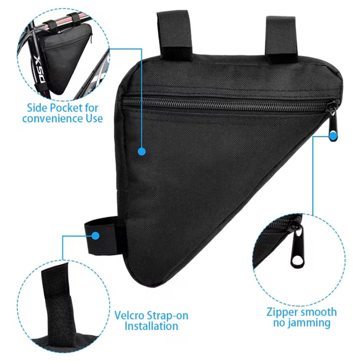 Bolsa Triangular para Biciclet - Mountain Biking Oxford avaliação e preço
